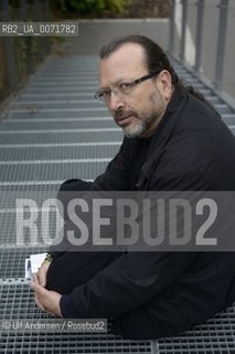 Colombian writer William Ospina. Paris, september 22, 2012 - ©Ulf Andersen/Rosebud2