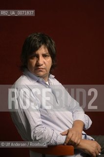 Chilean writer Alejandro Zambra. Paris, september 20, 2012 - ©Ulf Andersen/Rosebud2