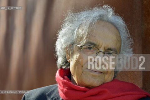 Adonis, Syrian-Lebanese poet, Pseudonym of Ali Ahmed Said Esber. Paris, september 16, 2012 - ©Ulf Andersen/Rosebud2