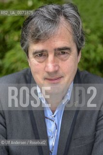 Irish writer Sebastian Barry. Paris, June 21, 2012 - ©Ulf Andersen/Rosebud2