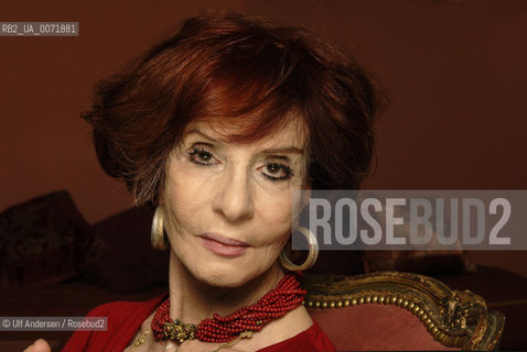 Lebanese writer Venus Khoury Ghata. Paris, june 4, 2012 - ©Ulf Andersen/Rosebud2