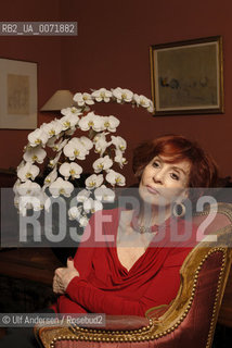 Lebanese writer Venus Khoury Ghata. Paris, june 4, 2012 - ©Ulf Andersen/Rosebud2