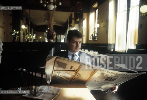 Italian writer Claudio Magris. Trieste, October 20, 1991 - ©Ulf Andersen/Rosebud2