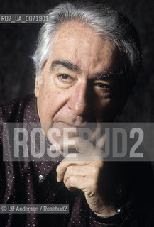 Colombian writer Alvaro Mutis. Paris, February 7, 1991 - ©Ulf Andersen/Rosebud2