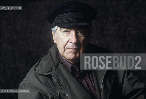 Colombian writer Alvaro Mutis. Paris, February 7, 1991 - ©Ulf Andersen/Rosebud2