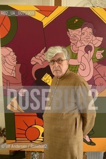 Valerio Adami, Italian painter in his studio. Paris, October 9, 2012 - ©Ulf Andersen/Rosebud2