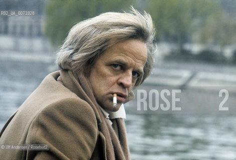 Klaus Kinski, German actor. Paris, October 7, 1976 - ©Ulf Andersen/Rosebud2