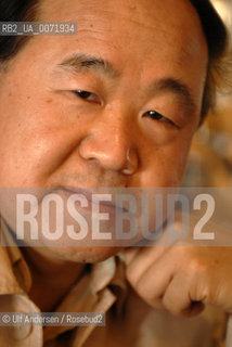 Mo yan, Chinese writer. Saint Malo, June 4, 2006 - ©Ulf Andersen/Rosebud2