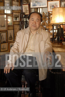 Mo yan, Chinese writer. Saint Malo, June 4, 2006 - ©Ulf Andersen/Rosebud2