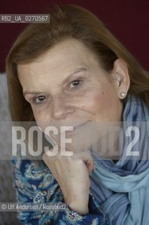 Carme Riero, Spanish writer. Barcelona, January 30, 2013 - ©Ulf Andersen/Rosebud2