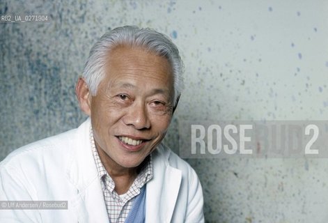 Zao Wou Ki, French-Chinese painter in his studio in 1988. ©Ulf Andersen/Rosebud2