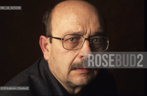 Manuel Vasquez Montalban, Spanish writer. Paris, February 25, 1996 - ©Ulf Andersen/Rosebud2