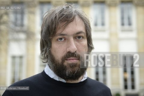 Francesco Pacifico, Italian writer. Paris, March 27, 2013 - ©Ulf Andersen/Rosebud2