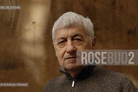 Italian writer Loriano Macchiavelli. Lyon, April 1, 2007 - ©Ulf Andersen/Rosebud2