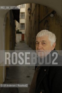 Italian writer Loriano Macchiavelli. Lyon, April 1, 2007 - ©Ulf Andersen/Rosebud2