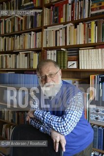 Alberto Manguel, Argentinian writer. Mondion, April 29, 2013 - ©Ulf Andersen/Rosebud2