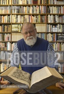 Alberto Manguel, Argentinian writer. Mondion, April 29, 2013 - ©Ulf Andersen/Rosebud2