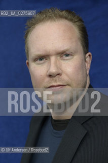 Jonas T. Bengtsson, Danish writer. Saint Malo,May 19, 2013 - ©Ulf Andersen/Rosebud2