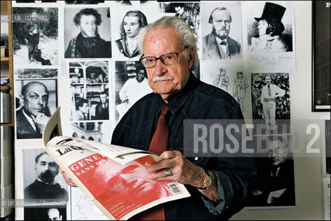 Maurice Nadeau in his office. ©Ulf Andersen/Rosebud2