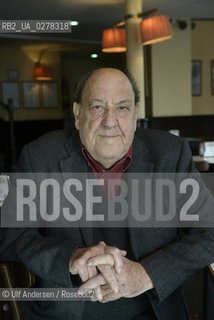 Javier Tomeo, Spanish writer, in Barcelona, January 2013. ©Ulf Andersen/Rosebud2