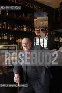 Javier Tomeo, Spanish writer, in Barcelona, January 2013. ©Ulf Andersen/Rosebud2