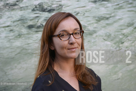Australian writer Courtney Collins. Paris, september 4, 2013 - ©Ulf Andersen/Rosebud2