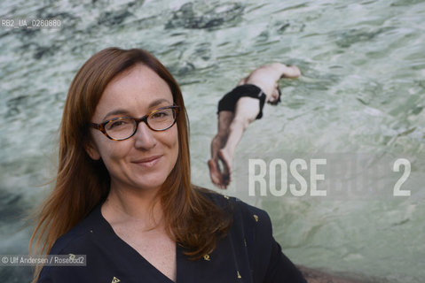 Australian writer Courtney Collins. Paris, september 4, 2013 - ©Ulf Andersen/Rosebud2