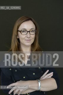 Australian writer Courtney Collins. Paris, september 4, 2013 - ©Ulf Andersen/Rosebud2