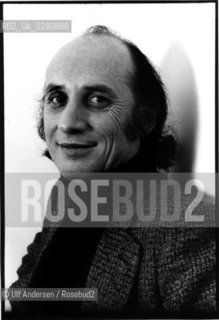 Italian sociologist Francesco Alberoni. Paris, february 1981 - ©Ulf Andersen/Rosebud2