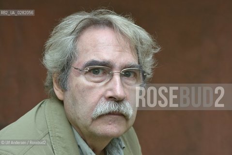 Spanish writer Jaume Cabre. Paris, september 19, 2013 - ©Ulf Andersen/Rosebud2