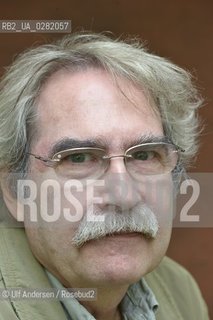 Spanish writer Jaume Cabre. Paris, september 19, 2013 - ©Ulf Andersen/Rosebud2