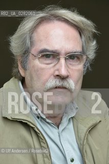 Spanish writer Jaume Cabre. Paris, september 19, 2013 - ©Ulf Andersen/Rosebud2