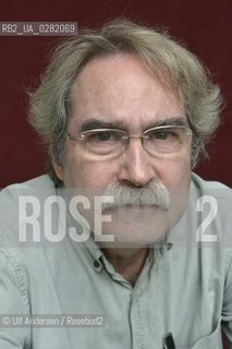 Spanish writer Jaume Cabre. Paris, september 19, 2013 - ©Ulf Andersen/Rosebud2