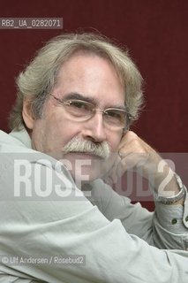 Spanish writer Jaume Cabre. Paris, september 19, 2013 - ©Ulf Andersen/Rosebud2
