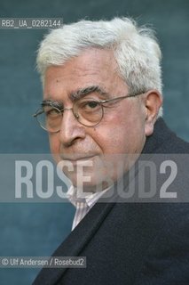 Lebanese writer Elias Khoury. Paris, september 24, 2013 - ©Ulf Andersen/Rosebud2