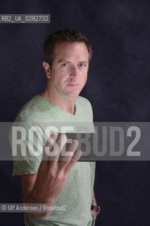 American writer Hugh Howey. Paris, October 14, 2013 - ©Ulf Andersen/Rosebud2