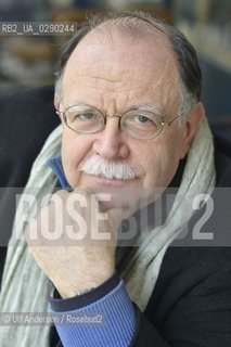 Italian writer Walter Siti.Paris, March 22, 2014- ©Ulf Andersen/Rosebud2