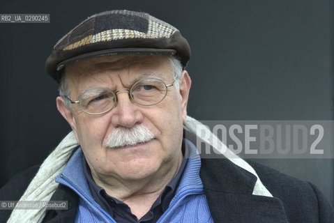Italian writer Walter Siti.Paris, March 22, 2014- ©Ulf Andersen/Rosebud2