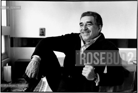 At home in Paris...Received Nobel prize in literature in 1982... ©Ulf Andersen/Rosebud2
