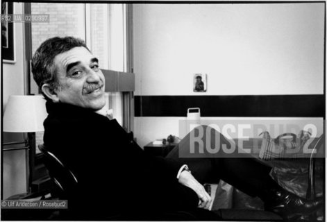 At home in Paris...Received Nobel prize in literature in 1982... ©Ulf Andersen/Rosebud2