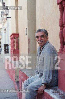 Nobel prize winner Garcia Marquez in Carthagena, Colombia where he used to live. ©Ulf Andersen/Rosebud2