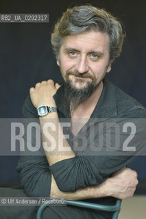 Italian actor and writer Ascanio Celestini. Lyon, May 22, 2014 - ©Ulf Andersen/Rosebud2