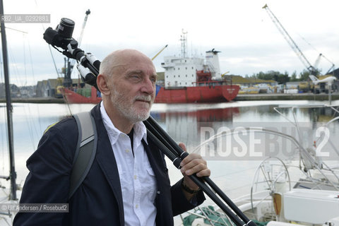 Paolo Rumiz, Italian writer and journalist in Saint Malo, 2014. ©Ulf Andersen/Rosebud2