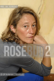 Nathalie Kuperman, French writer in 2010. ©Ulf Andersen/Rosebud2