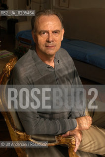Patrick Modiano at home in Paris, in 2003. ©Ulf Andersen/Rosebud2
