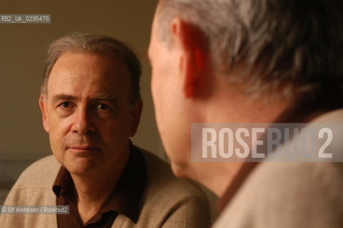French author Patrick Modiano at home in Paris. ©Ulf Andersen/Rosebud2