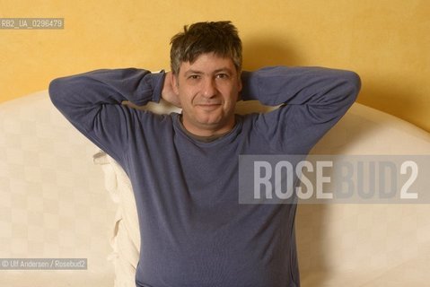 Jean Philippe Blondel, French writer, in 2013. ©Ulf Andersen/Rosebud2