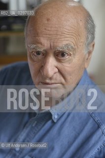 Georges Wolinski, French cartoonist at home in 2014. ©Ulf Andersen/Rosebud2