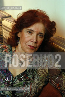 Assia Djebar, French / Algerian writer at home. ©Ulf Andersen/Rosebud2