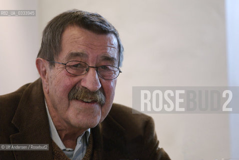 Günter Grass at Frankfurt Book fair.©Ulf Andersen/Rosebud2